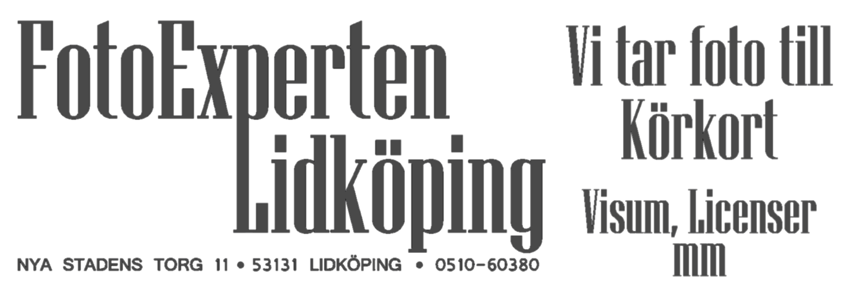 Modern fotobutik i hjärtat av Lidköping. Hos FotoExperten hittar du allt för ditt fotograferingsbehov – från kameror till framkallning och digitalisering.