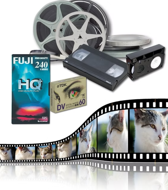 Digitalisering av VHS, Super 8 och gamla foton hos FotoExperten Lidköping – bevara dina minnen i modern form.